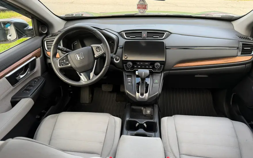 The finished dash and console