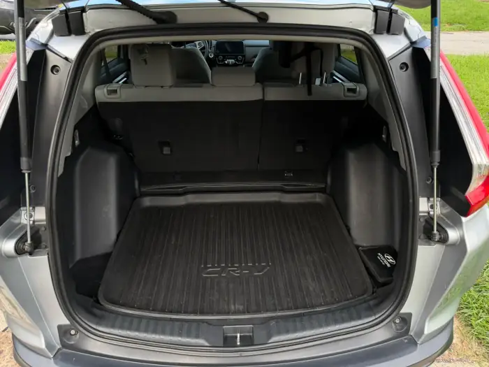 Trunk and cargo area after the detail